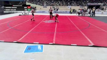 120 lbs Champ. Round 1 - Hunter Oakley, Montgomery County vs Henry Koller, South Oldham