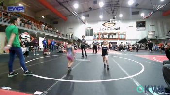 46 lbs Rr Rnd 2 - Loxleigh Brown, Brushy Wrestling Club vs Emilee Galetka, Viking Wrestling Club