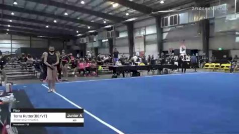 Terra Rutter(BB/VT) - Floor, Airborne Gymnastics - 2021 Region 1 Women's Championships