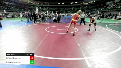 126 lbs Quarterfinal - Daniel Washburn, Bergen Catholic vs Rj Baumann, Audubon