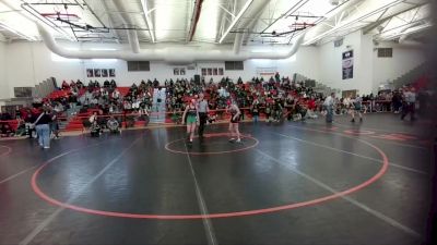 100 lbs Champ. Round 2 - Maelie Snell, Pinedale vs Adison Penfeild, Big Piney