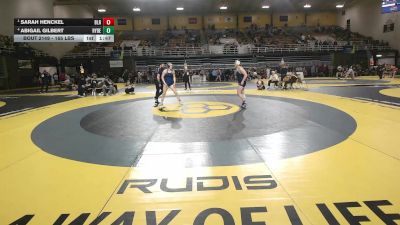 165 lbs Semifinal - Sarah Henckel, Blair Academy vs Abigail Gilbert, Hyde School