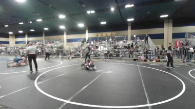 88 lbs Consi Of 16 #2 - Xavier Bosch, Valiant College Prep vs Brock Gale, Sanderson Wr Ac