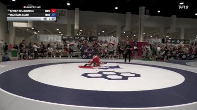 79 lbs Cons. Round 3 - Efren Mozqueda, Las Vegas Wrestling Club vs Hassan Ajami, Michigan