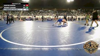 132 lbs Consi Of 8 #1 - Sawyer Dorton, Grove Takedown Club vs Rooney LaFever, Standfast