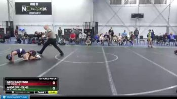 68 lbs Finals (2 Team) - Geno Carpinio, Mat Attack vs Andrew Helms, PA Alliance Red