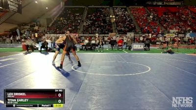 2A 182 lbs Cons. Round 2 - Titan Earley, Bear Lake vs Lex Driskel, Malad