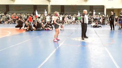 80 lbs Rr Rnd 3 - McKenzie Jones, NewWhale Pink - Girls vs Marissa Smith, Sassy Lassies FIWC - Girls