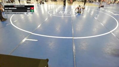 88 lbs Round 4 (2:15pm Saturday) - Max Melerine, VA. Patriots vs Kai Vera, Great Neck W.C