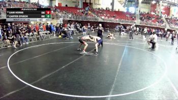 95 lbs Cons. Round 2 - Carter Stueck, Norris Wrestling Club vs Liam Horse, Cozad Wrestling Club