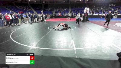 113 lbs Round Of 64 - Carter Buxton, Concord vs Andrew Amato, Agawam