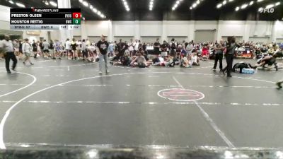215 lbs Round 1 (6 Team) - Houston Rettig, Blackman Wrestling Club vs Preston Olsen, Backyard Brawlers Gold
