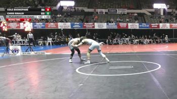 175 lbs Placement (16 Team) - Chris Rinaldi, Ridge vs Cole Buonopane, Delaware Military Academy
