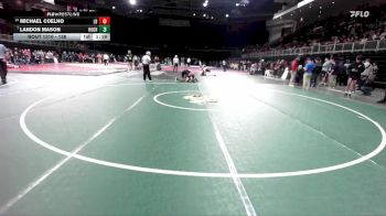 138 lbs Champ. Round 2 - Landon Mason, Hughson vs Michael Coelho, Los Banos