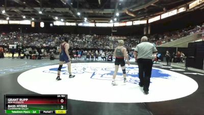 2A 182 lbs Quarterfinal - Grant Rupp, New Plymouth vs Bass Myers, Clearwater Valley