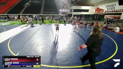 62-64 lbs Round 1 - Layla Pasion, Hawaii vs Harper Senne, Montana
