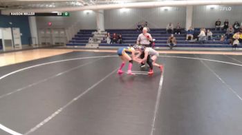 125 lbs Round 2 - Kaison Miller, Norton Community HS vs Samara Baker, Lincoln East