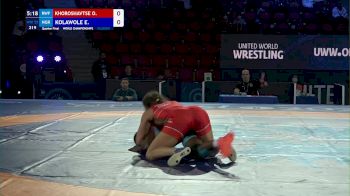 55 kg 1/4 Final - Olga Khoroshavtseva, Russian Wrestling Federation vs Esther Kolawole, Nigeria