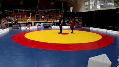 72kg (non-olympic) Round 1 - Kiki Idowu, Burnaby Mountain Wrestling Club vs Marthe Laplante Brady, Kingston Wrestling Club