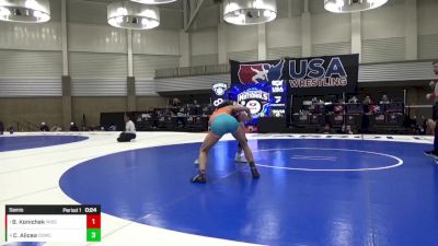 14U Boys - 140 lbs Semis - Blake Konichek, Wisconsin vs Carlos Alicea, Dirty Den Wrestling Club / Meriden Youth Wrestling