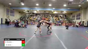 126 lbs Cons. Round 2 - Berlyn Davis, San Clemente vs Britny Morales, Foothill