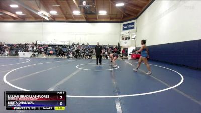 207 lbs Cons. Semi - Grace Mercado, Sacramento City College vs Fernanda Canedo, Westcliff University