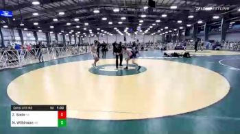 120 lbs Consolation - Zachary Soda, MA vs Nasir Wilkinson, MD