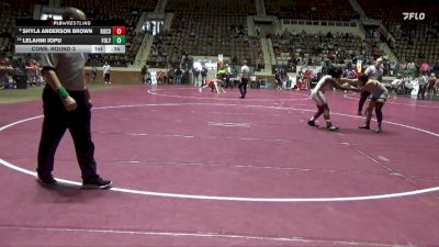 6-7A 152 Cons. Round 3 - Lelahni Iopu, Foley vs Shyla Anderson Brown, Russell County