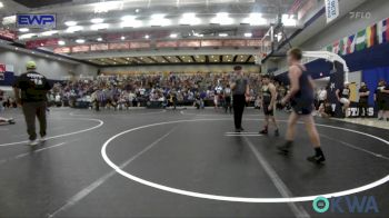 131 lbs Rr Rnd 5 - Xander Munoz, Kingfisher YellowJackets vs Quinton Evans-Blurton, El Reno Wrestling Club