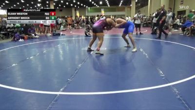 285 lbs Round 3 (6 Team) - Anthony Brock, Tallahassee War Noles vs Elijah Weston, Powerhouse