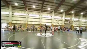 85 lbs Round 5 (6 Team) - Waycen Gillette, IDAHO1 vs Lincoln Fernandez, ALASKA