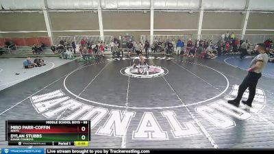 88 lbs 1st Place Match - Dylan Stubbs, Kanab Cowboys vs Miro Parr-Coffin, INWTC