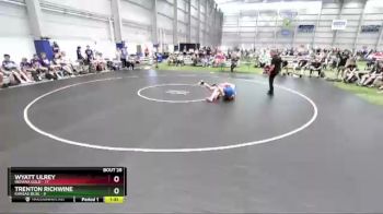 94 lbs Placement Matches (16 Team) - Wyatt Ulrey, Indiana Gold vs Trenton Richwine, Kansas Blue