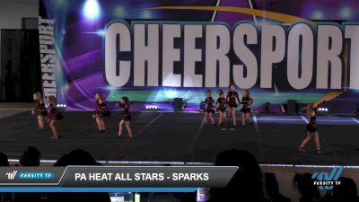 PA Heat All Stars - Sparks [2022 L1 Mini Day 1] 2022 CHEERSPORT Oaks Classic