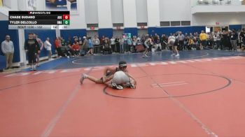 132 lbs Cons. Round 2 - Tyler Delcollo, Delaware Military Academy vs Chase Sudano, St Augustine
