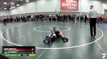 106 lbs Cons. Round 3 - Levi Ikenberry, Nova WC vs Zack Hartley, Impact Wrestling Academy