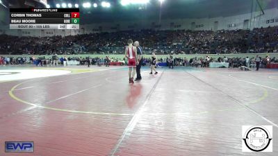 105 lbs Consi Of 32 #2 - Boston Cape, Claremore Wrestling Club vs Gage Gragg, Husky Wrestling Club