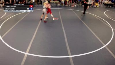 132 lbs Quarters - Liam Collins vs Adam Parish, Pinnacle