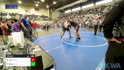 285 lbs Rr Rnd 1 - Nathan Corn, Wagoner Takedown Club vs Payden Miller, Checotah Matcats