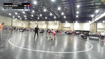 150 lbs Consi Of 8 #2 - Daniel De Almeida, Ponte Vedra High School vs Tyler Gray, Wellington Wrestling