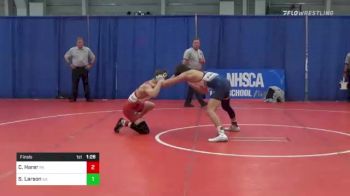 152 lbs Final - Conner Harer, PA vs Seth Larson, GA