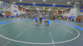 138 lbs Champ. Round 1 - Maximus Crispino, Agoura vs Josiah De Alba, Bishop Amat
