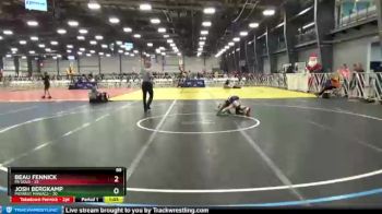 88 lbs Round 5 - Beau Fennick, PA Gold vs Josh Bergkamp, Midwest Maniacs