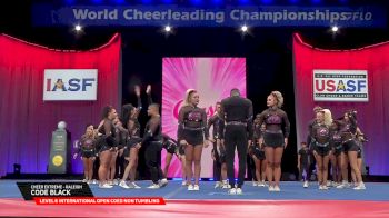 Cheer Extreme - Raleigh - Code Black [2025 L6 International Open Coed Non Tumbling Finals] 2025 The Cheerleading Worlds