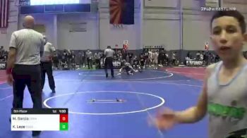 82 lbs 5th Place - Micah Garcia, CRAW/RoughHouse vs Kaiden Lepe, Pounders WC