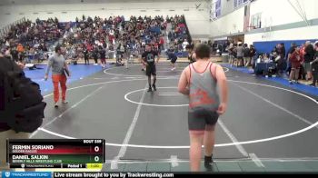 195 lbs Cons. Round 3 - Daniel Salkin, Beverly Hills Wrestling Club vs Fermin Soriano, Golden Eagles