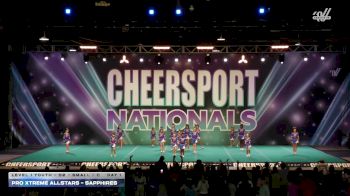 Pro Xtreme Allstars - Sapphires [2026 L1 Youth - D2 - Small - C Day 1] 2026 CHEERSPORT National All Star Cheerleading Championship