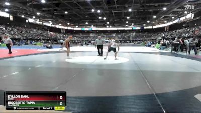 120 lbs Champ. Round 1 - Dyllon Dahl, Boise vs Rigoberto Tapia, Scappoose