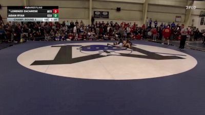 150 lbs Champ. Round 1 - Lorenzo Zacarese, St. Anthonys vs Aidan Ryan, Kellenberg