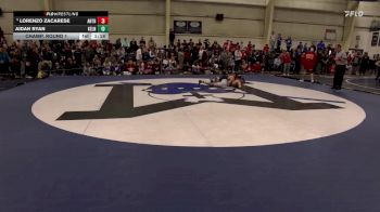 150 lbs Champ. Round 1 - Lorenzo Zacarese, St. Anthonys vs Aidan Ryan, Kellenberg